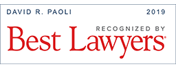 David R. Paoli 2019 Recognized by Best Lawyers